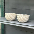 Axyaa Ceramic Palm Flowerpot Vase with Storage Tray for Home Decoration