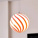 Axyaa Lollipop Chandelier Candy Ball Pendant Light for Living Kid Room Hotel Décor