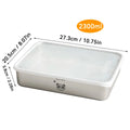 Axyaa Stainless Steel Food Storage Container: Sealed Fresh-Keeping Box, Large Capacity.