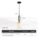 Axyaa Nordic Glass Ball Pendant Light
