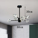 Axyaa Crystal Chandelier Pendant Light for Living Room, Bedroom, and Ceiling