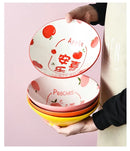 Axyaa Ceramic Noodles Soup Bowl Microwave Safe Large Rice Bowl