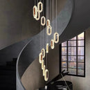 Axyaa Modern LED Ceiling Lamp Chandelier for Indoor Decor and Lighting