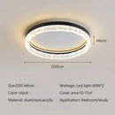 Axyaa Modern Ice Pattern LED Ceiling Lamp Creative Acrylic Circle Light Fixtures