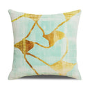 Axyaa Gold Elk Modern Pillowcase Cover for Customizable Bedside Decor