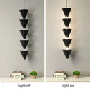 Axyaa Nordic Multilayer Chandelier: Modern LED Pendant Lamp for Home Decoration