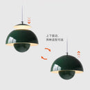 Axyaa Modern Flower Bud Pendant Light Adjustable Lifting Lamp