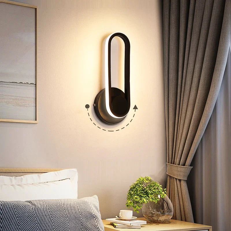 Axyaa Rotatable Wall Sconce Modern Indoor Lighting Fixture