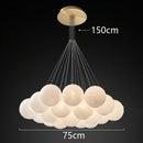 Axyaa Modern Ceiling Chandelier for Dining Room, Hanging Pendant Light Fixture for Living Room