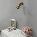 Axya Copper LED Ceiling Track Downlight 5W - Rotatable, Replaceable E27 Bulb