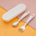 Axyaa Stainless Steel Cartoon Toddler Cutlery Set