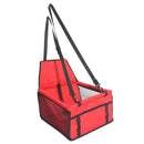 Axyaa Pet Car Seat Basket for Dogs & Cats - Breathable & Waterproof Seat with Safety Features