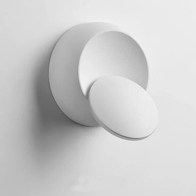 Axyaa Rotatable LED Wall Lamp for Living Room & Bedroom - Modern, 5W