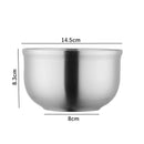 Axyaa Double-layer Insulated Stainless Steel Bowl for Kids' Meals