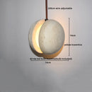 Axyaa Travertine LED Pendant Lights Natural Stone Hanging Lamp