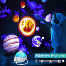 Axyaa Starry Night Light Projector for Kids: Rotating Galaxy LED Lamp, Perfect Gift