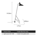 Axyaa Nordic Duckbill Metal Floor Lamp | Modern Art Table Light for Home Decor