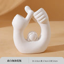 Ceramic Vase Sculpture for Axyaa Living Room Decor