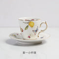 Axyaa European Lemon Ceramic Dinner Plate Set for Home Dining