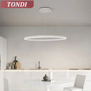 Axyaa Modern LED Pendant Chandelier for Living Room Restaurant Bedroom Lighting