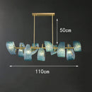Axyaa LED Chandeliers: Modern Pendant Light for Living and Dining Room