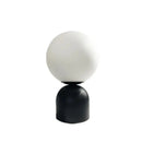 Axyaa Black Iron Glass Ball Table Lamps Nordic Bedroom Lighting