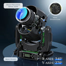 Axyaa LED Moving Head Light: 15 Gobos Stage Lighting Effect for Disco Party