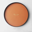 Axya Round Storage Tray for Home Decor and Jewelry Display