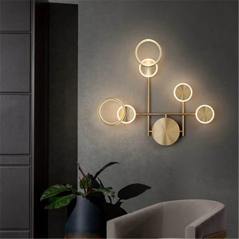 Axya LED Wall Light: Modern Home Decor Indoor Fixture for Living, Dining, Bedroom