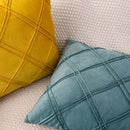 Velvet Throw Pillow Covers for Home Decor by Axyaa