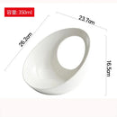 Axyaa Special-shaped Ceramic Dessert Plate with Artistic Conception