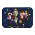 Axyaa Christmas Nutcracker Welcome Mat: Festive Home Decor Anti-Slip Carpet