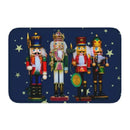 Axyaa Christmas Nutcracker Welcome Mat: Festive Home Decor Anti-Slip Carpet