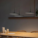 Axyaa Nordic Black/White Metal Chandelier Pendant Light - Modern Minimalist Dining Room Fixture