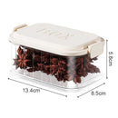 Axyaa Spice Storage Boxes: Multi-layered Plastic Seasoning Organizer for Kitchen