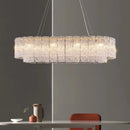 Axyaa Crystal Ceiling Chandelier Dining Pendant Light Home Decoration