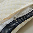 Axyaa Feather Velvet Adult Pillow: Breathable Deep Protection Cervical Spine Liner Cover