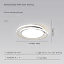 Axyaa Gold Round LED Ceiling Chandelier Remote Control Light for Home Decor