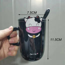 Axyaa Cartoon Ceramics Mug: Cute Coffee Milk Tea Cup Drinkware Gift