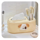 Axyaa Luxury Tissue Box Holder for Table - Home Decor & Makeup Storage