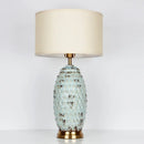 Axyaa Ceramic LED Table Light - Stylish Bedside Desk Lamp for Home, Living Room, Bedroom