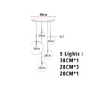 Axyaa Modern Lava Chandelier for Home Decor and Ambiance
