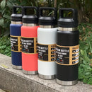 Axyaa Stainless Steel Thermal Water Bottle - Outdoor Portable Hot Cold Thermos