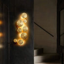 Axyaa Lotus Leaf Wall Lamp: Nordic Modern Minimalist Bedroom Living Room Study Lighting