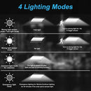 Axyaa Solar Wall Light Motion Sensor Waterproof Outdoor Garden Lamp