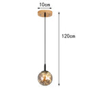 Axyaa Modern Pendant Light LED Chandelier for Dining Room Ceiling Decor