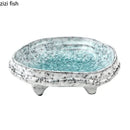 Axyaa Four Legged Plate Dessert Sushi Appetizer Molecular Cuisine Tableware