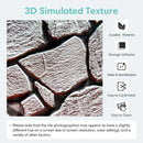 Axyaa 3D Faux Stone Peel Stick Backsplash Wall Tile Sticker 30cm x 30cm