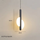 Axyaa Nordic LED Pendant Lights for Bedroom Dining Living Room