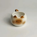Axyaa Siamese Cat Ceramic Mug - Creative Coffee Cup for Home & Office